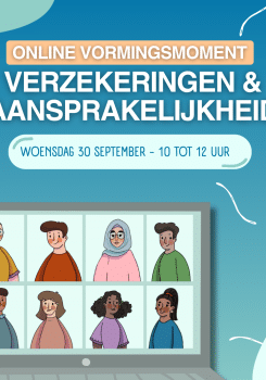 Online vormingsmoment - Verzekeringen en aansprakelijkheid in vrijwilligersland