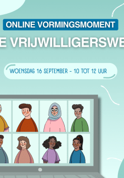 Online vormingsmoment - De Vrijwilligerswet
